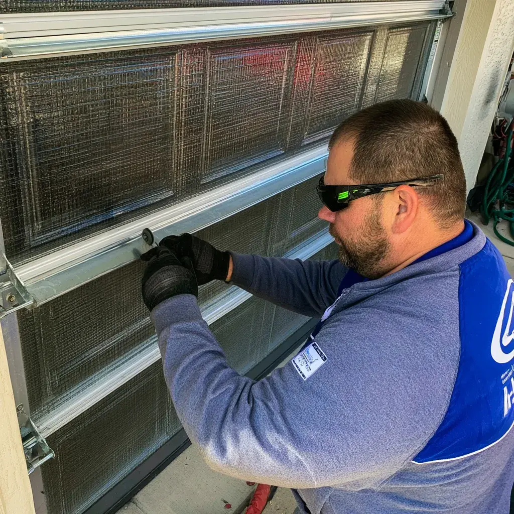 LiftMaster garage door spring in Flower Mound, TX