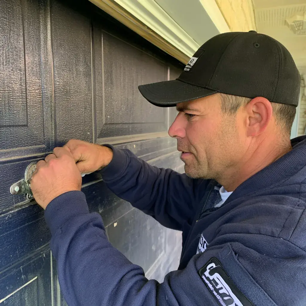 Genie garage door spring in Flower Mound, TX